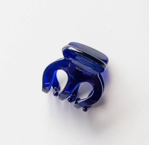 Mini Octupus Claw Clip - Colbalt