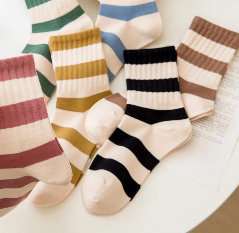 Varisty Stripe Socks