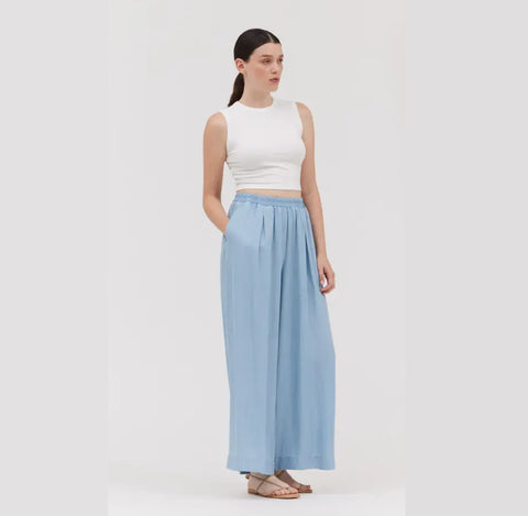 Chambray Pants