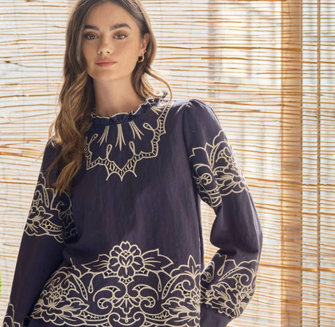 Flora Fauna Blouse