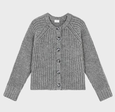 Gris Cardi Knit