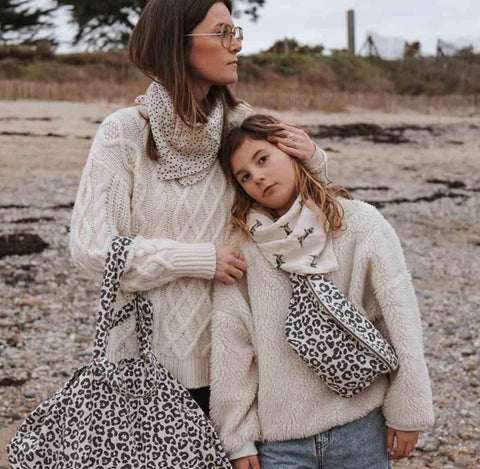 Elisa Leopard Tote