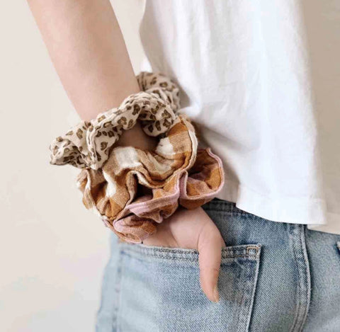 Soft Leo Scrunchie