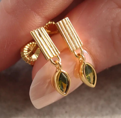 Peridot Earrings