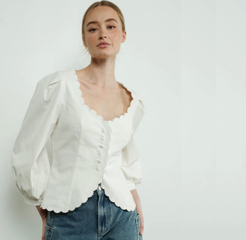 Scalloped Jacket