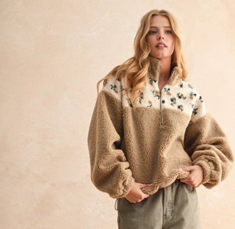Floral Sherpa