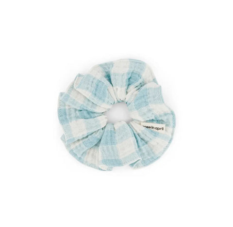 Soft Blue Scrunchie