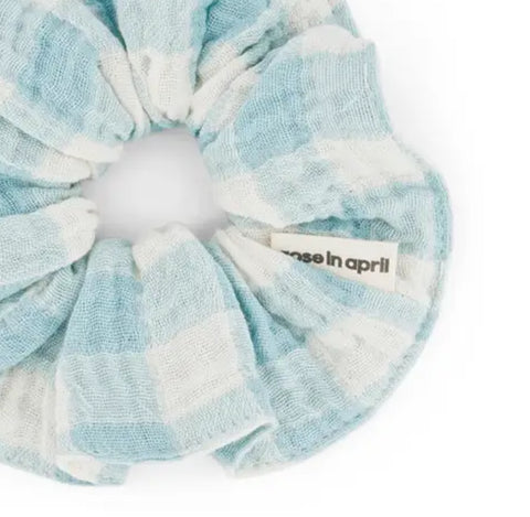 Soft Blue Scrunchie