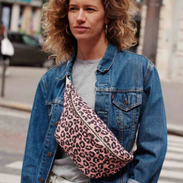 Pink Leopard Bag