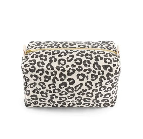 Leopard Cosmetics Bag