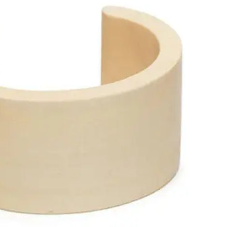 White Wood Cuff