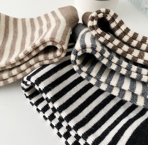 Zebra Grey Socks