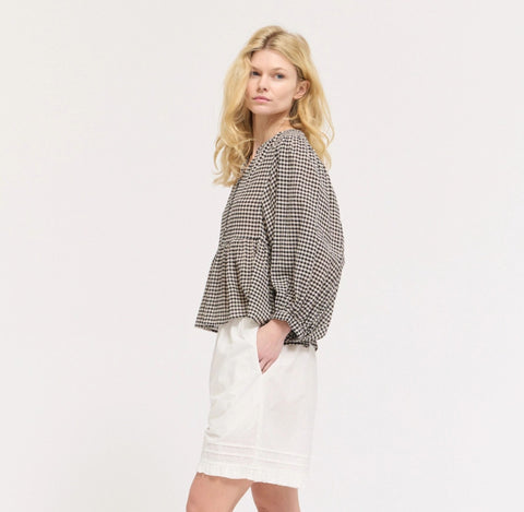 Balloon Sleeve Blouse