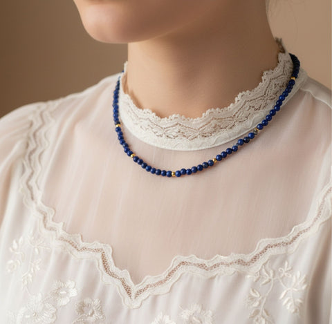 Cornflower Necklace