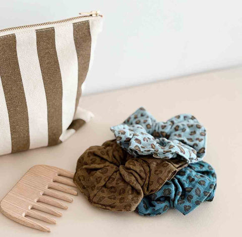 Pale Blue Scrunchie