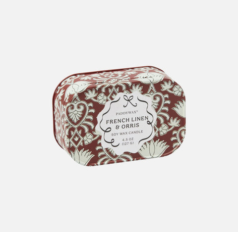 French Linen Candle