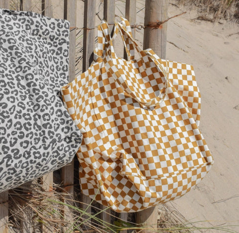 Checker Board Tote