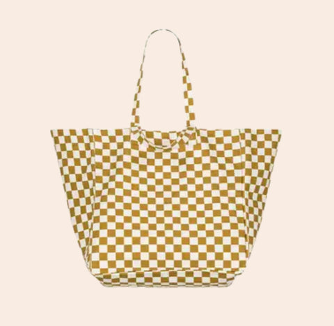 Checker Board Tote