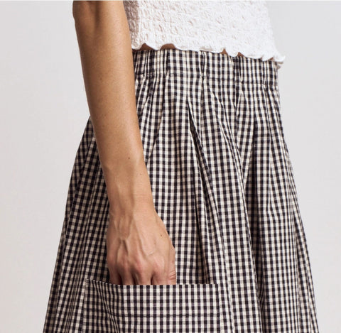 Cottage Gingham Skirt