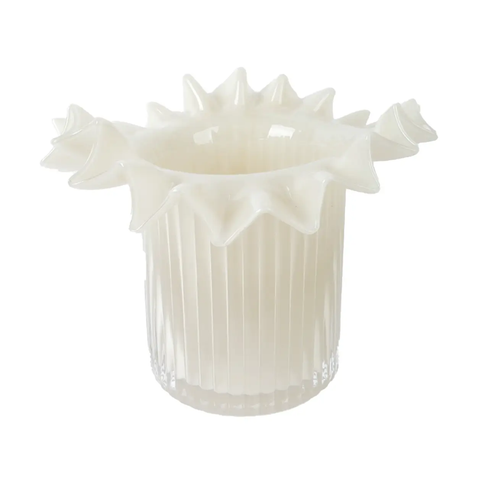 Beige Frou Vase