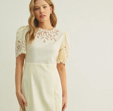 Amelia Linen Dress