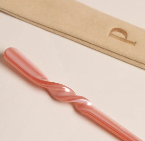 Pink Nougat Hair Pin