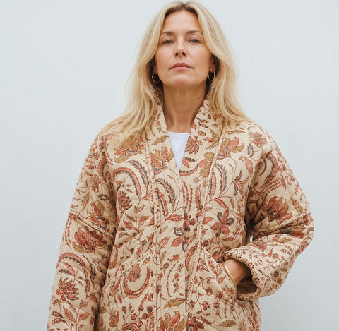 Boho Floral Jacket