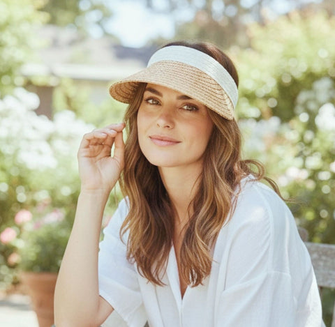 Raffia Visor