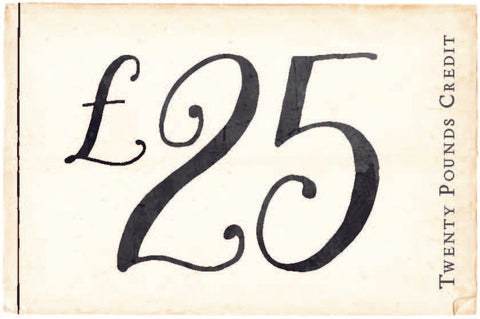Gift Card. 25